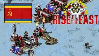 Rise of the east 3.0 Ukraine gameplay Generals in red alert 2