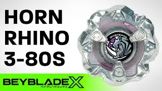 BEYBLADE X | Discover the new HORN RHINO 3-80S!!