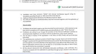 Coal India CCL Vacancies for Jr. Chemist and Jr technical Inspector science graduates Internal