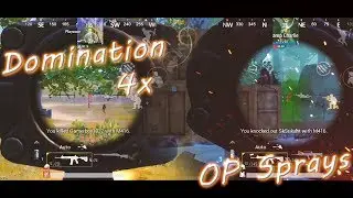 Domination M4 4x || Pubg Mobile Montage 🔥🔥