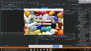 Inventory Management System for Pharmacy in C#