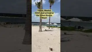 Hilton Tulum Riviera Maya All Inclusive Resort: Day 1 (Mini Vlog) #shorts #tulumvlog #tulumvibes