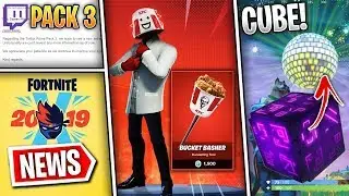 Fortnite News | KFC Skin, Fake Twitch Pack #3 Email, Disco Ball, Day 13, Fortnite x Ninja & More!