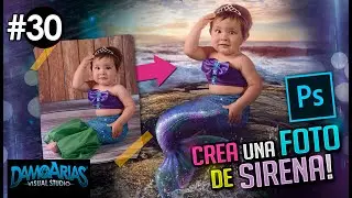 Crea una Sirena en Photoshop | Tutorial