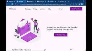 NEW DESIGN ALERT - Website Design using HTML CSS JavaScript. View source code below.