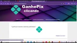 *Novo* App Para Ganhar Dinheiro Via Pix Clicando Em Anúncios ( Saque $0,20 Rápido) Paga Na Hora
