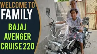 Bajaj Avenger Cruise 220 Black - Warm Family Welcome 😊