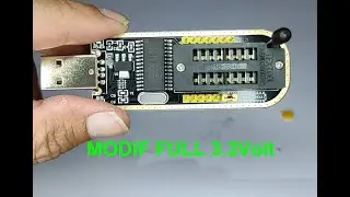 Tutorial Modifikasi Voltase CH341A programmer