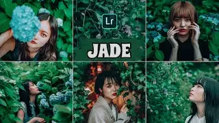 Jade - Lightroom Mobile Presets | Dark Green Preset | Dark Mood Preset | Dark Lightroom Preset