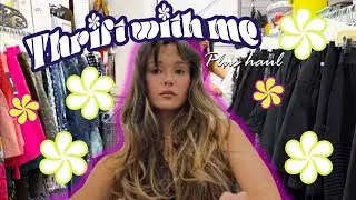 Come thrift with me + thrift haul | thrift style bundles, boots, dresses, jewelry