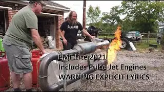 DuB-EnG: Pulse Jet Engine - Potato Cannon VS BBQ and more - EMF Lite 2021 - Some wonderful madness!