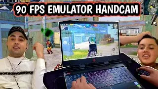 90 FPS EMULATOR HANDCAM | PUBG MOBILE