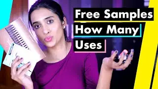 Full Face Using Only Free Makeup Samples