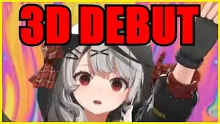 Sakamata Chloe 3D Debut: Extremely Lewd Fan Service【Hololive | Eng Sub】