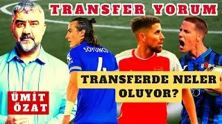 ÜMİT ÖZAT'TAN TRANSFER YORUMLARI ÇAĞLAR SÖYÜNCÜ, JORGINHO, PASALIC | SON DAKİKA GS FB BJK HABERLERİ