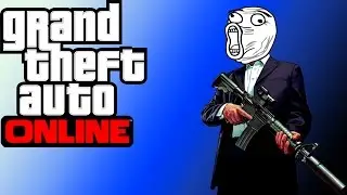 Gta 5 online funny moments! Jet fail, Bounty Hunters! Best laugh ever!