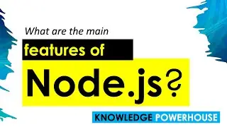 What are the main features of Node.js?