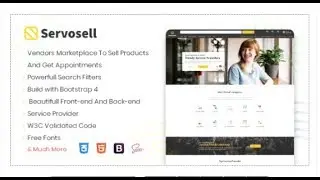 Servosell - Service Providers and Vendors Directory Template | Themeforest Templates