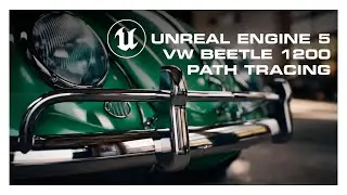 Unreal Engine 5 - Path Tracing VW Fusca 1200