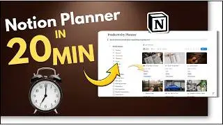 Notion for Beginners (2026) - Build This Productivity Planner in 20 Minutes