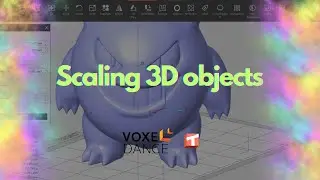 Tango from Voxeldance Episode 6 Scaling and more