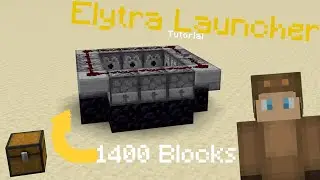 Minecraft Elytra Launcher (1400 Blocks!) | Minecraft 1.19.<script data-cfasync=