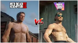 RDR 2 VS GTA 6 GRAPHICS COMPARISON