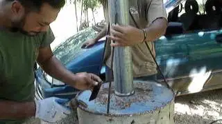 Home made incinerator