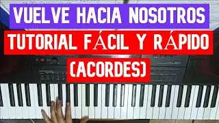 VUELVE HACIA NOSOTROS (TUTORIAL con ACORDES) 🎼 | Francisco Palazón | Cantos para la Misa 🎵🎹