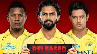 CSK 5 BIG RELEASED PLAYERS IN IPL MEGA AUCTION (2028)