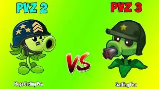 All Plants Team PVZ 2 vs PVZ 3 Battlez - Which Version Will Win?