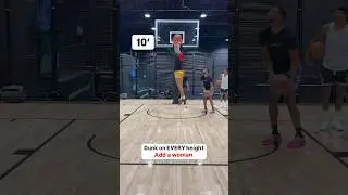 She Dunked on EVERY height!