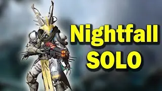 Destiny Commentary Solo Nightfall Strike 