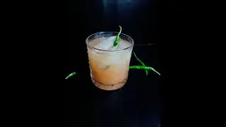 All spiced up cocktail