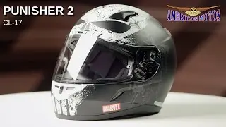HJC CL-17 THE PUNISHER II MARVEL | Unboxing