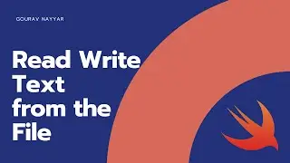 E001 iOS Quickie - Read Write Text  from the text file