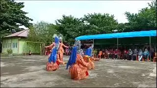 Tari persembahan oleh Sanggar Tuah Bestari MTsN 5 Bengkalis