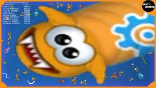 🐍WormsZone.io 1,830,400 + Score Top 001 || Epic WormsZone.io Best Magic Gameplay || EPIC GAMERS😱
