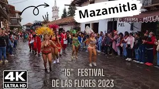 Desfile Del 15Vo Festival de Las Flores, en Mazamitla Jalisco 2023
