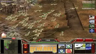 C&C Generals - 1 vs. 7 - MiG vs. 7 Brutal Armies