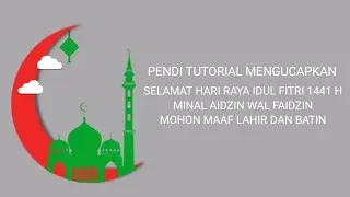 Cara Membuat Motion Grapic Ucapan Hari Raya Idul Fitri | Kinemaster