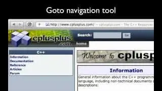cplusplus.com - Usability Presentation