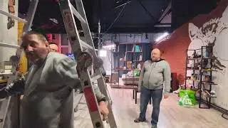 Timelapse backstage. Съемки Стрим-шоу 