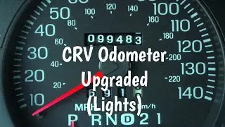 98 CRV Dash Light Upgrade