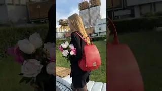 Вместительный и удобный рюкзак от итальянской фабрики Renato Angi из натуральной зернистой кожи 🎒