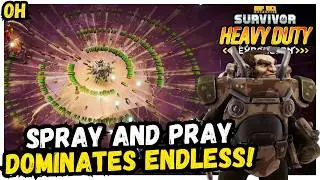 Spray And Pray DOMINATES Endless! Deep Rock Galactic Survivors!