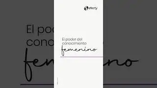 En efecty conocemos el poder femenino 💪 por eso apoyamos a cada una de las mujeres de éxito. 👩​ ​
