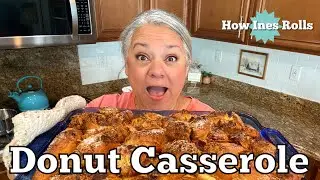 Delicious DONUT Overnight Casserole | Easy Breakfast Tutorial