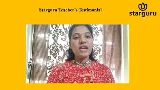Starguru Teacher's Testimonial