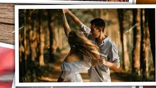 Elegant 3D Gallery Slideshow - Davinci Resolve Template
